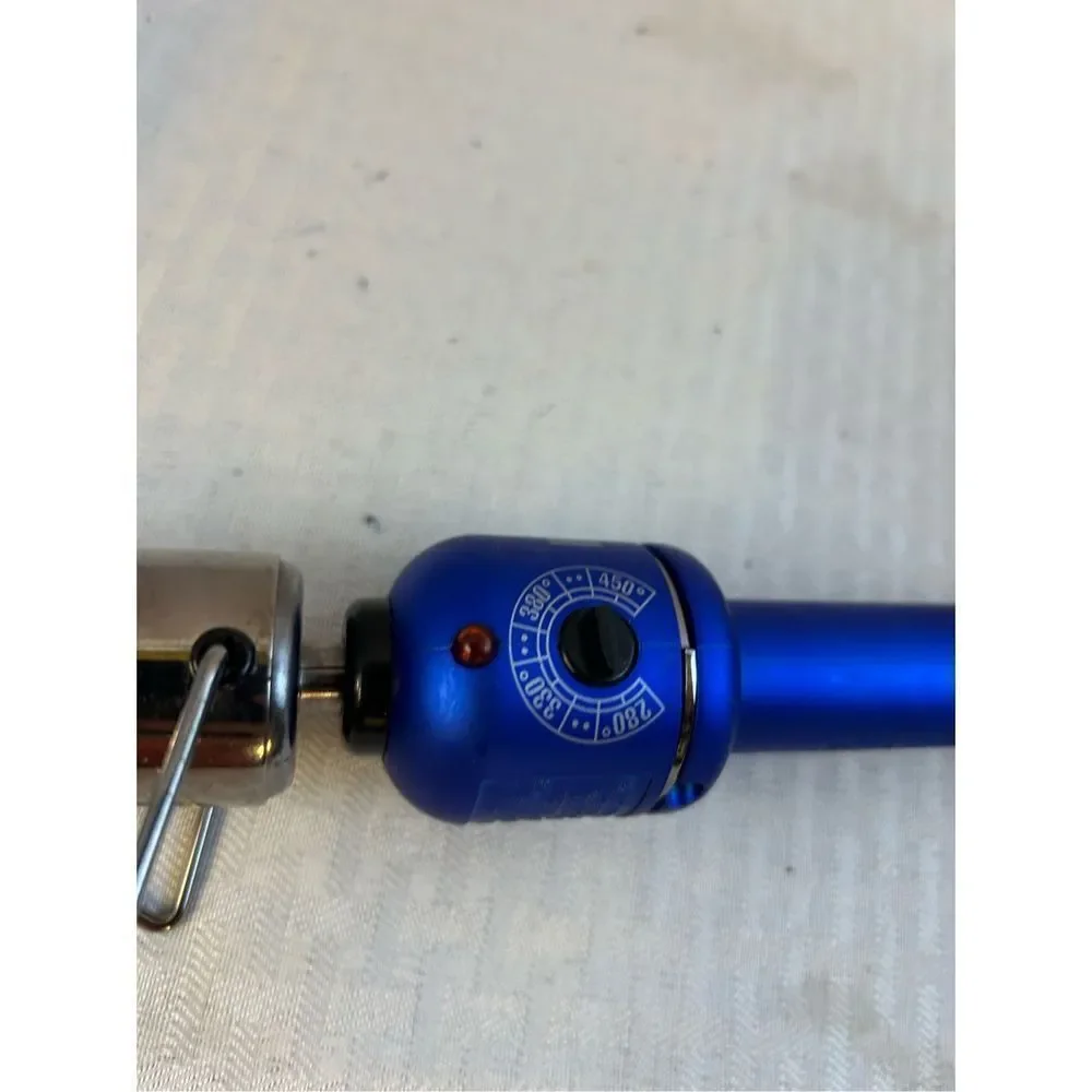 Hot shot tools blue‎ skinny curling iron